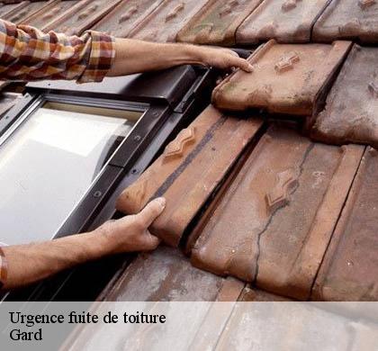 Urgence fuite de toiture Gard 