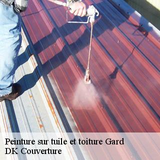 Peinture sur tuile et toiture 30 Gard  DK Couverture 