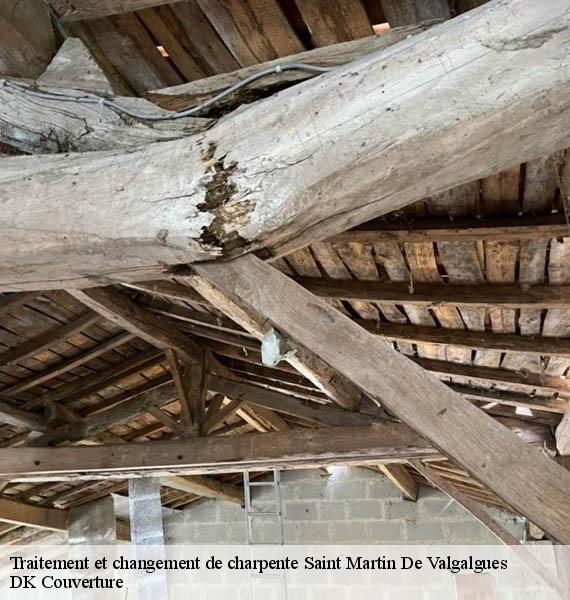Traitement et changement de charpente  saint-martin-de-valgalgues-30520 DK Couverture 