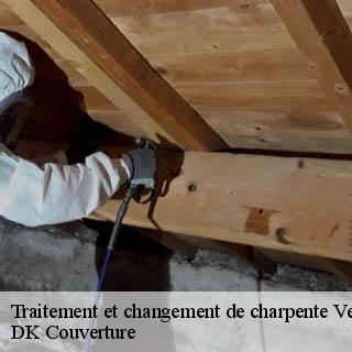 Traitement et changement de charpente venejan-30200 DK Couverture