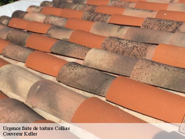 Urgence fuite de toiture  collias-30210 Couvreur Keller