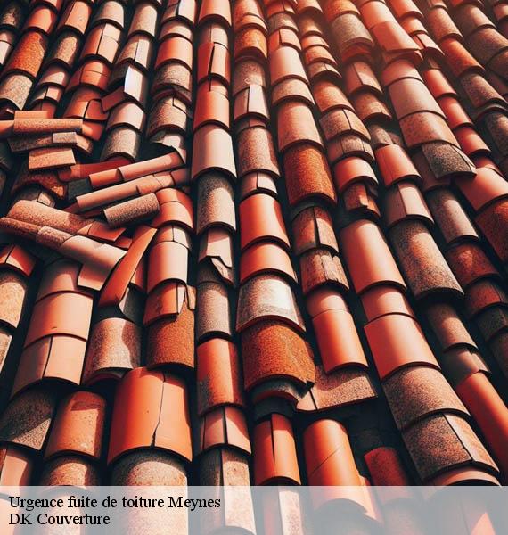 Urgence fuite de toiture meynes-30840 DK Couverture