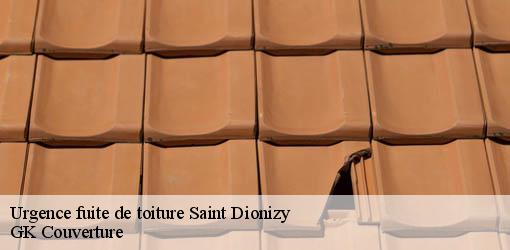 Urgence fuite de toiture saint-dionizy-30980 GK Couverture