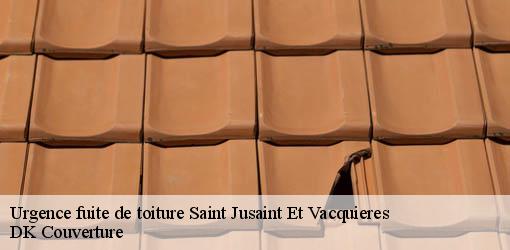 Urgence fuite de toiture  saint-jusaint-et-vacquieres-30580 DK Couverture 
