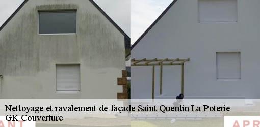 Nettoyage et ravalement de façade saint-quentin-la-poterie-30700 GK Couverture