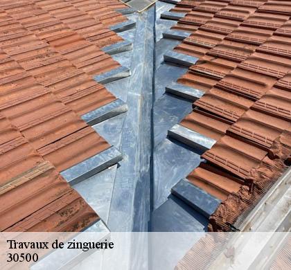 Travaux de zinguerie  30500