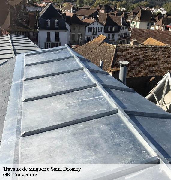 Travaux de zinguerie saint-dionizy-30980 Couvreur Keller