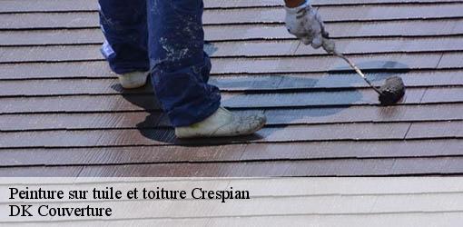 Peinture sur tuile et toiture crespian-30260 DK Couverture