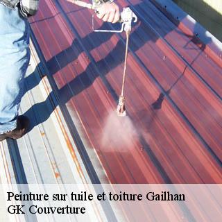 Peinture sur tuile et toiture gailhan-30260 GK Couverture