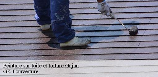 Peinture sur tuile et toiture gajan-30730 GK Couverture