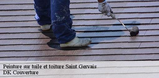 Peinture sur tuile et toiture  saint-gervais-30200 DK Couverture 