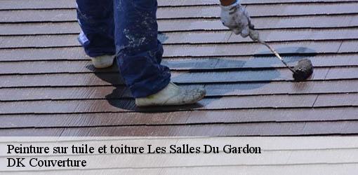 Peinture sur tuile et toiture  les-salles-du-gardon-30110 DK Couverture 
