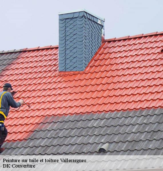 Peinture sur tuile et toiture vallerargues-30580 DK Couverture