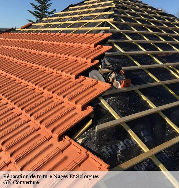 Réparation de toiture nages-et-solorgues-30114 Couvreur Keller