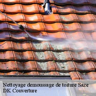 Nettoyage demoussage de toiture  saze-30650 DK Couverture 