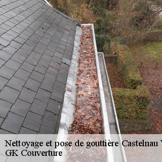 Nettoyage et pose de gouttière castelnau-valence-30190 GK Couverture