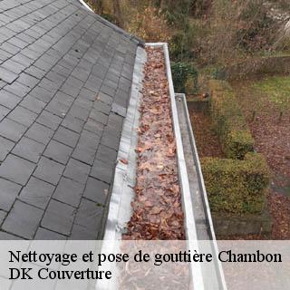 Nettoyage et pose de gouttière chambon-30450 DK Couverture