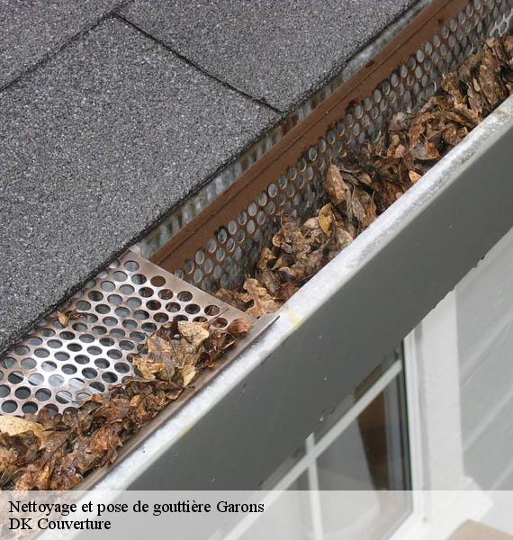 Nettoyage et pose de gouttière  garons-30128 DK Couverture 