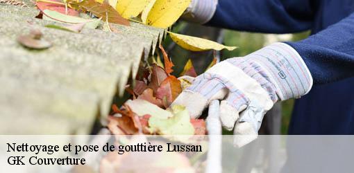Nettoyage et pose de gouttière lussan-30580 GK Couverture