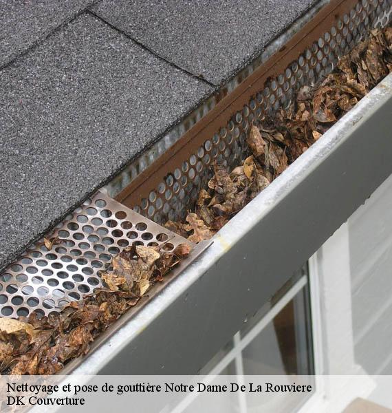 Nettoyage et pose de gouttière  notre-dame-de-la-rouviere-30570 DK Couverture 
