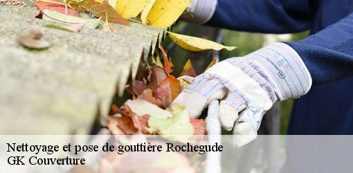 Nettoyage et pose de gouttière  rochegude-30430 GK Couverture 