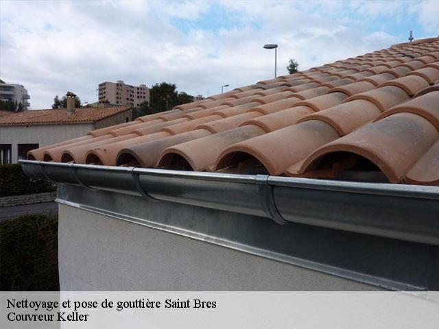 Nettoyage et pose de gouttière  saint-bres-30500 Couvreur Keller