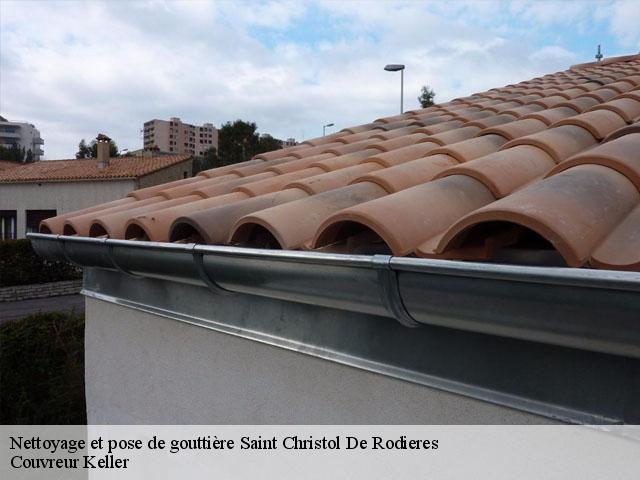 Nettoyage et pose de gouttière  saint-christol-de-rodieres-30760 Couvreur Keller