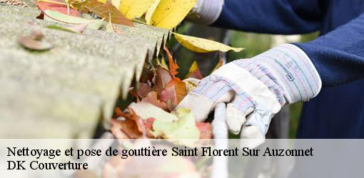 Nettoyage et pose de gouttière  saint-florent-sur-auzonnet-30960 DK Couverture 