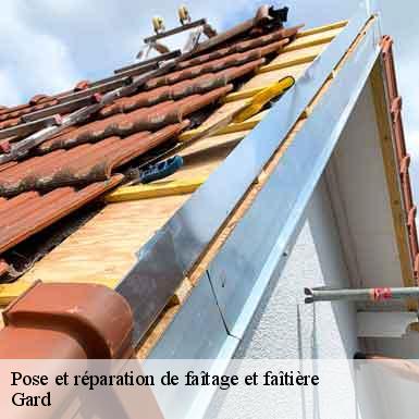 Pose et réparation de faîtage et faîtière 30 Gard  DK Couverture 