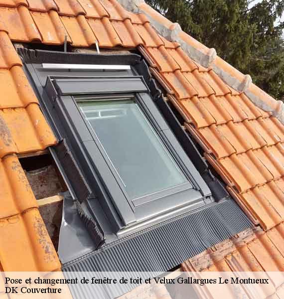 Pose et changement de fenêtre de toit et Velux  gallargues-le-montueux-30660 DK Couverture 