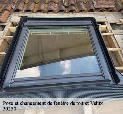 Pose et changement de fenêtre de toit et Velux  lecques-30250 DK Couverture 