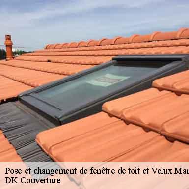 Pose et changement de fenêtre de toit et Velux martignargues-30360 DK Couverture