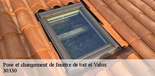 Pose et changement de fenêtre de toit et Velux  le-pin-30330 DK Couverture 