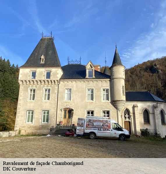Ravalement de façade chamborigaud-30530 DK Couverture