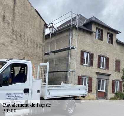 Ravalement de façade sabran-30200 DK Couverture