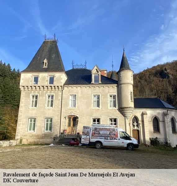 Ravalement de façade  saint-jean-de-maruejols-et-avejan-30430 DK Couverture 