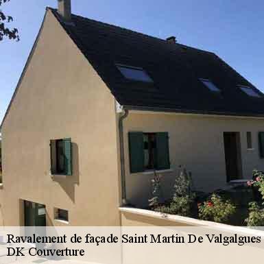 Ravalement de façade  saint-martin-de-valgalgues-30520 DK Couverture 
