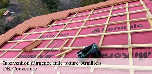 Intervention d'urgence fuite toiture   argilliers-30210 DK Couverture 