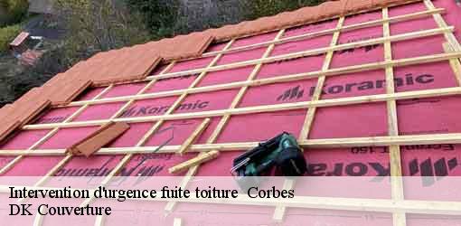 Intervention d'urgence fuite toiture corbes-30140 DK Couverture