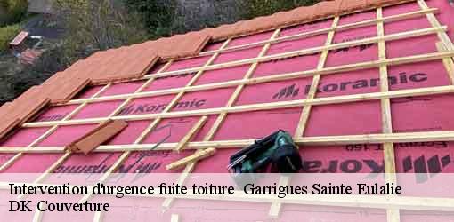Intervention d'urgence fuite toiture   garrigues-sainte-eulalie-30190 DK Couverture 