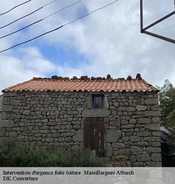 Intervention d'urgence fuite toiture   massillargues-attuech-30140 DK Couverture 