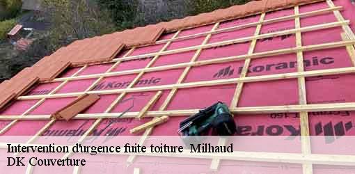 Intervention d'urgence fuite toiture   milhaud-30540 DK Couverture 