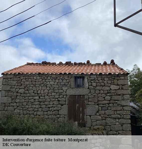 Intervention d'urgence fuite toiture   montpezat-30730 DK Couverture 