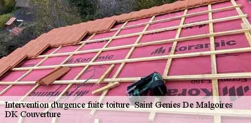 Intervention d'urgence fuite toiture   saint-genies-de-malgoires-30190 DK Couverture 