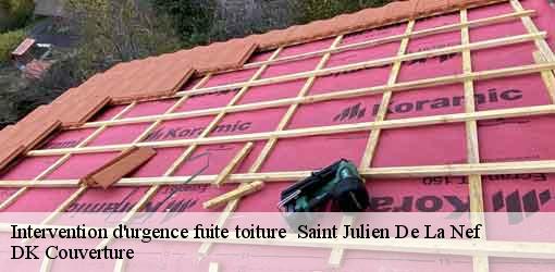 Intervention d'urgence fuite toiture   saint-julien-de-la-nef-30440 DK Couverture 