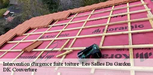 Intervention d'urgence fuite toiture   les-salles-du-gardon-30110 DK Couverture 