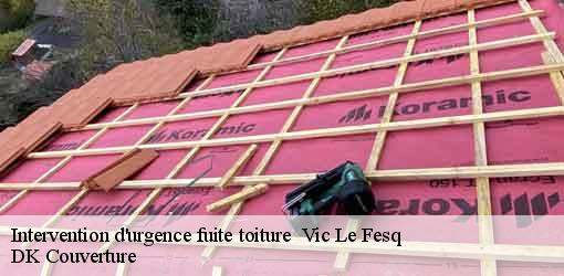 Intervention d'urgence fuite toiture   vic-le-fesq-30260 DK Couverture 